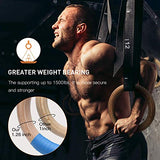 PACEARTH Wooden Gymnastics Rings (32mm)