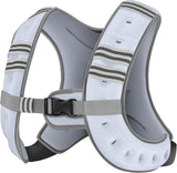 Pacearth Weighted Vest with Arm Strap Phone Pouch and  Reflective Stripe 4lbs-30lbs