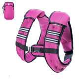 10 LBS Pacearth Weighted Vest for walking,Body Weight Vests for Women, Men with Arm Strap Phone Pouch