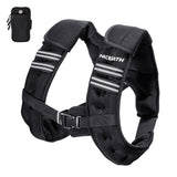 6 LBS Pacearth Weighted Vest for walking,Body Weight Vests for Women, Men with Arm Strap Phone Pouch
