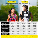 20 LBS Weighted Vest Pacearth,for walking,Body Weight Vests for Women, Men with Arm Strap Phone Pouch