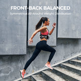 PACEARTH Adjustable Weight Vest 4-10lbs / 11-20lbs / 20-32lbs Grey