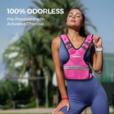 PACEARTH Adjustable Weight Vest 4-10lbs / 11-20lbs / 20-32lbs Pink