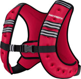 Pacearth Weighted Vest with Arm Strap Phone Pouch and  Reflective Stripe 4lbs-30lbs