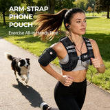 10 LBS Pacearth Weighted Vest for walking,Body Weight Vests for Women, Men with Arm Strap Phone Pouch