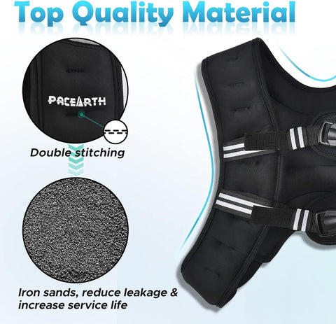 weighted vest stitching quality comparison