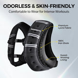 PACEARTH Weighted Vest with Ankle Weight Set and Arm Strap Phone Pouch and Reflective Stripe