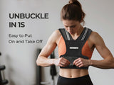 Weight-Adjustable Vest with Add-on Iron Blocks for Hardcore Strength Training 20lb/22lb