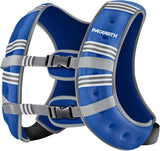 Pacearth Weighted Vest with Arm Strap Phone Pouch and  Reflective Stripe 4lbs-30lbs