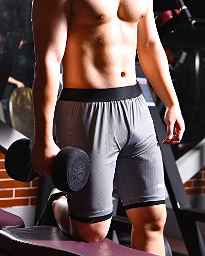Men's Athletic Shorts - Compression Fit