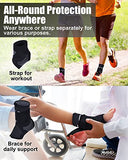 PACEARTH Ankle Brace for Plantar Fasciitis Relief Adjustable Strap